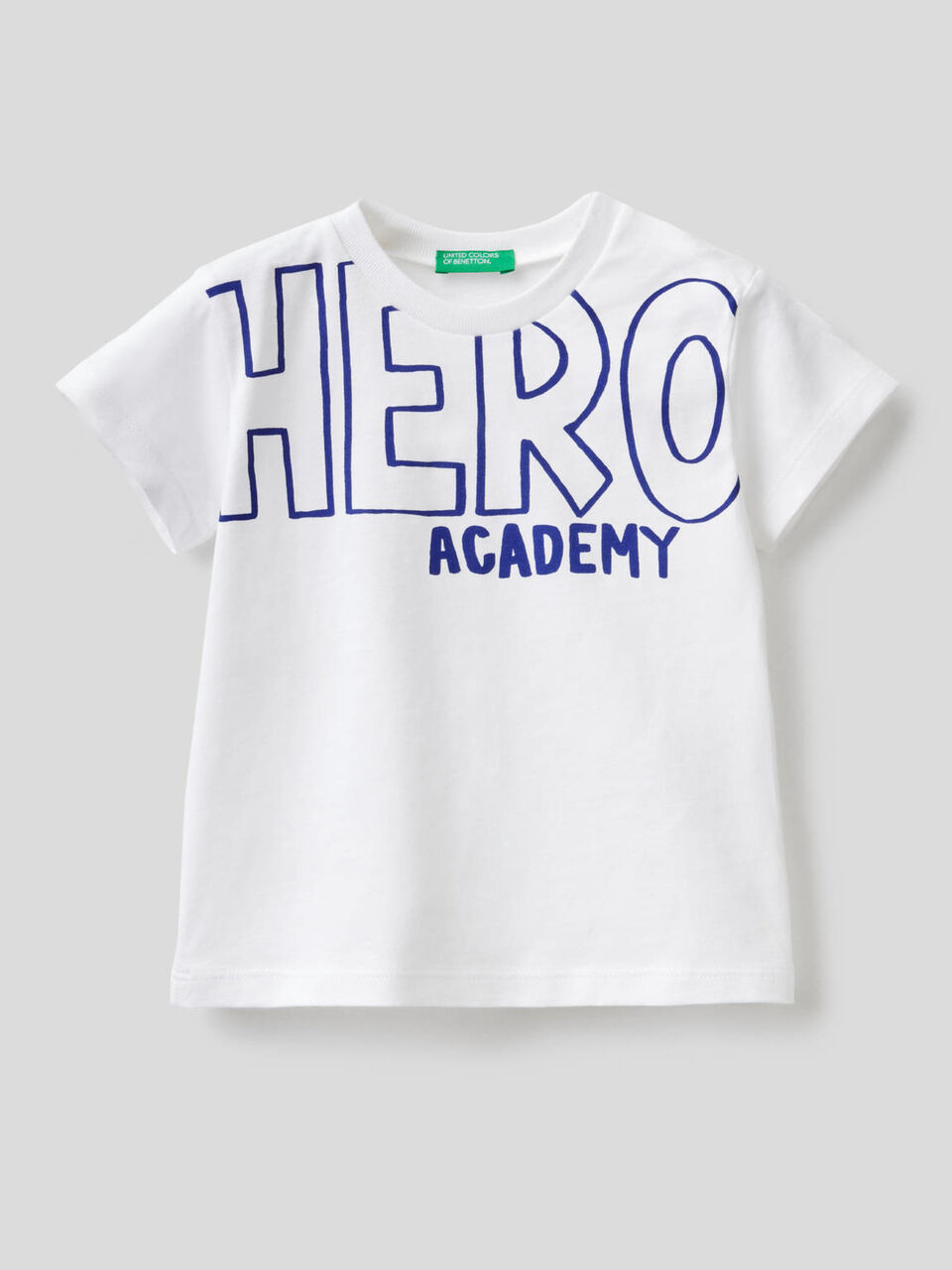 T-shirt en coton avec slogan image number 1