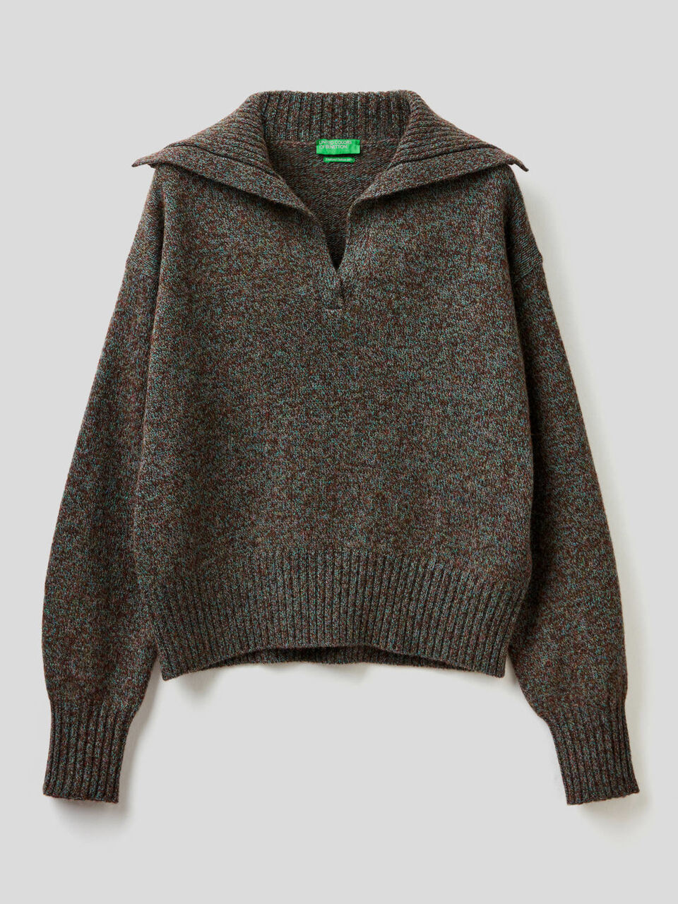 Polo en pure laine Shetland image number 1