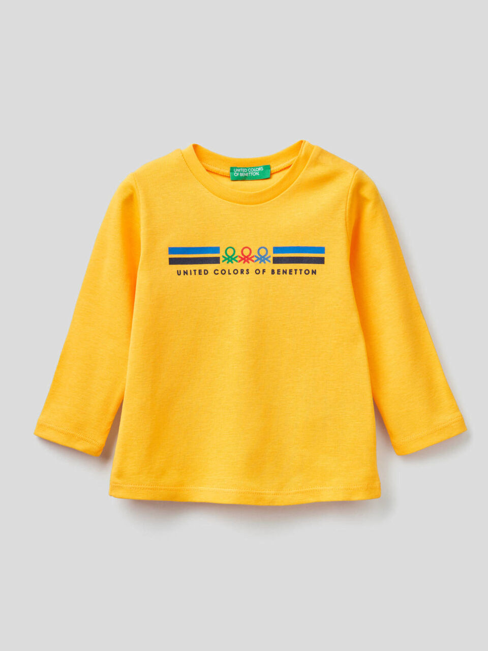 T-shirt manches longues en coton bio image number 1