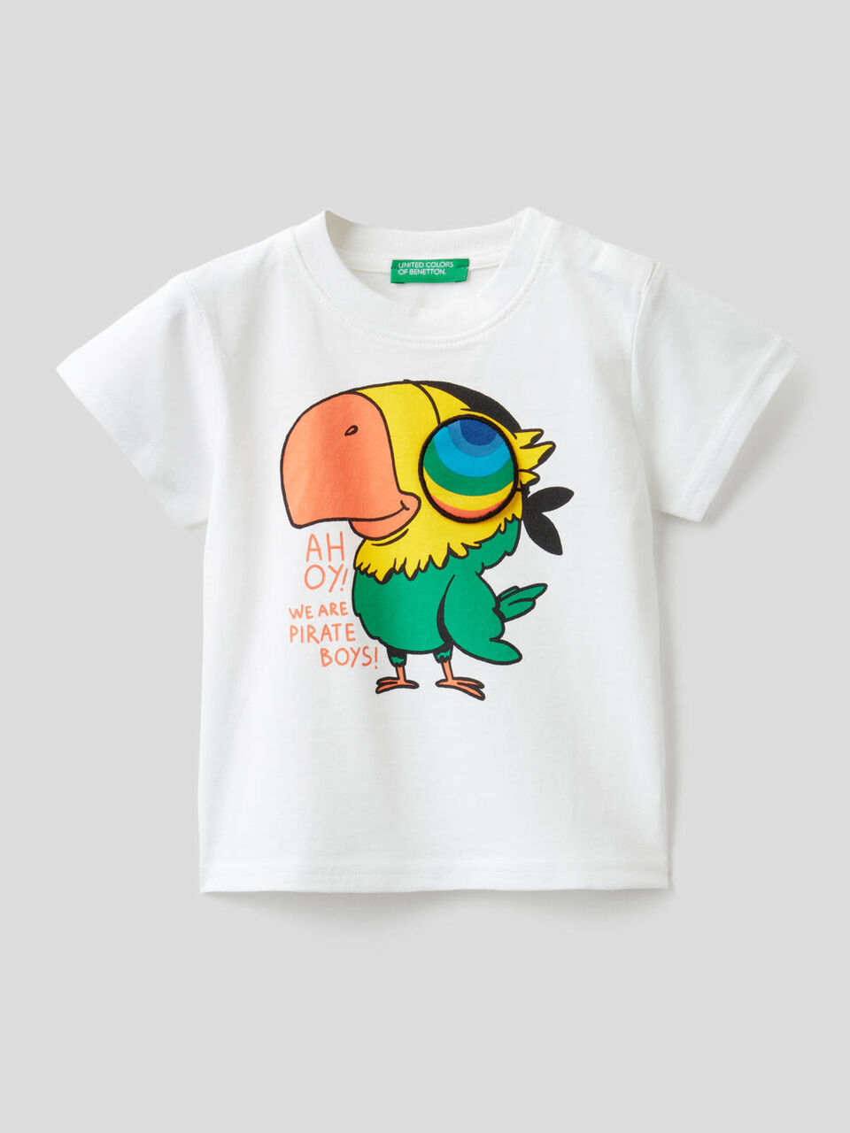 T-shirt en coton avec imprimé image number 1