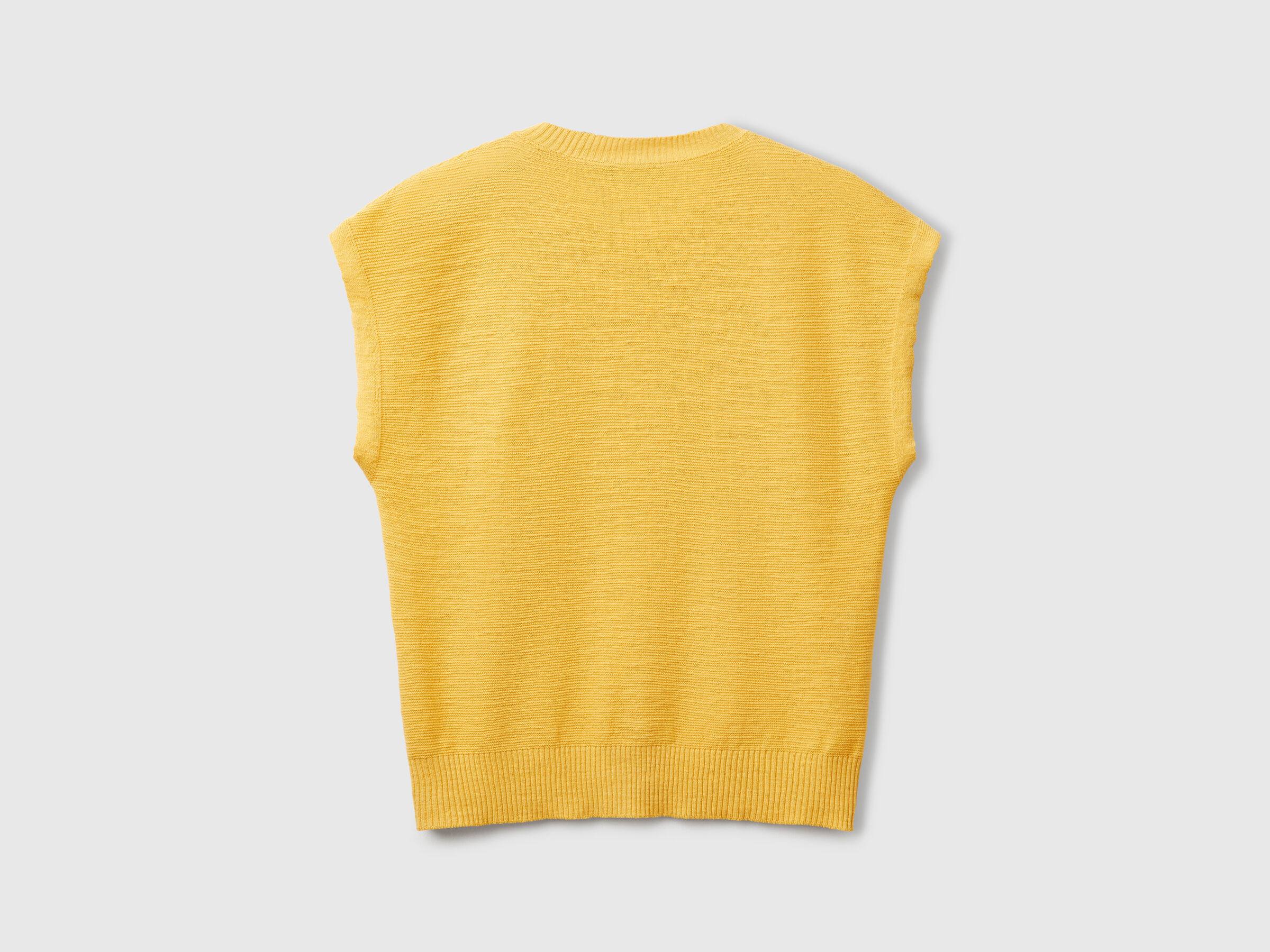 SLEEVELESS SWEATER Femme image number 4