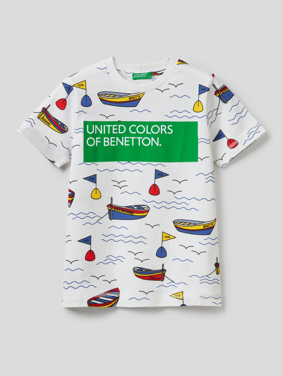 T-shirt imprimé en 100% coton image number 1