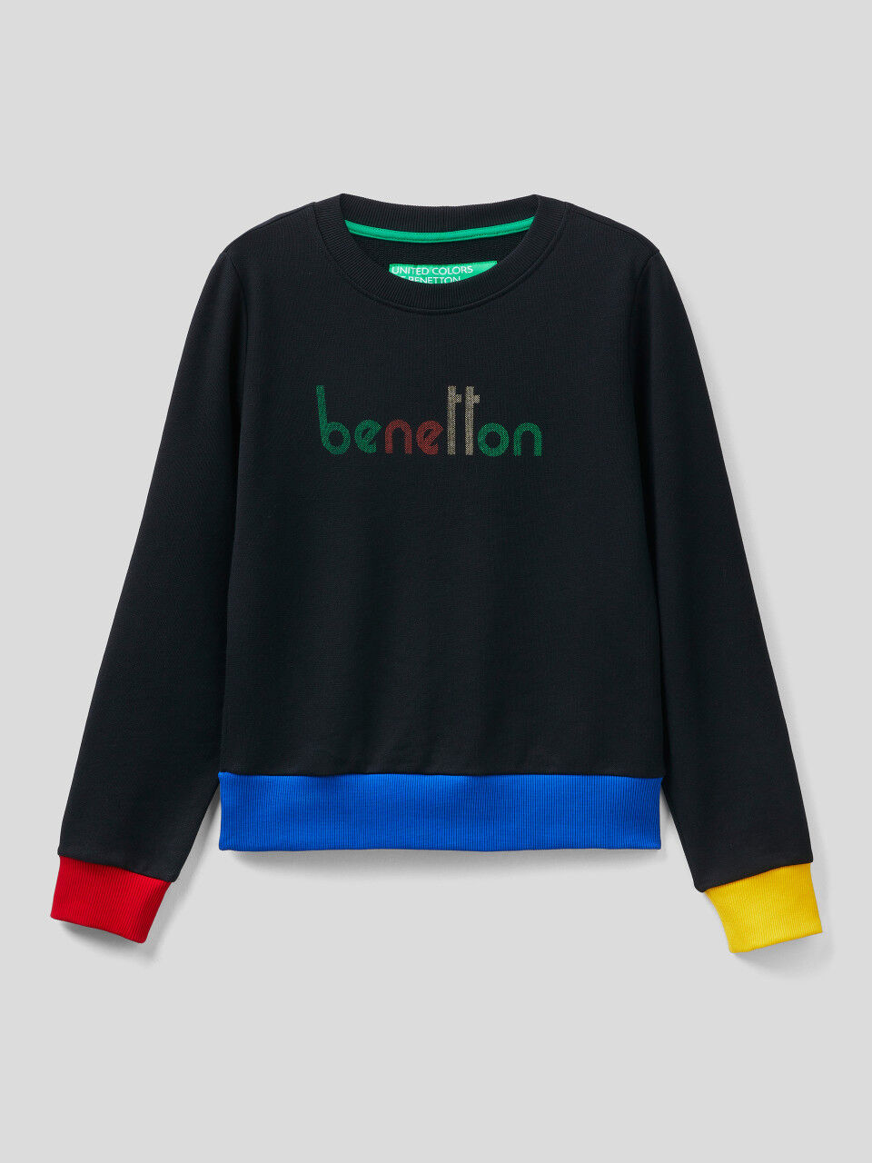 Veste Fendue Sans Manches Benetton en coloris Noir Femme Vêtements Sweats et pull overs Pulls sans manches 