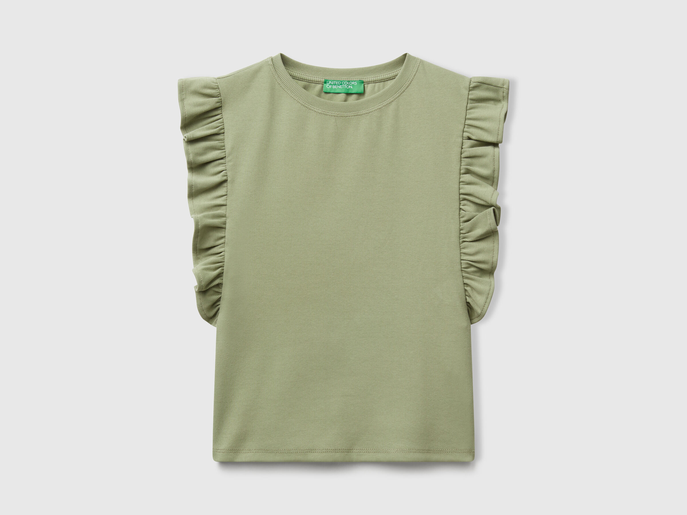 SLEEVELESS SWEATER Femme image number 2