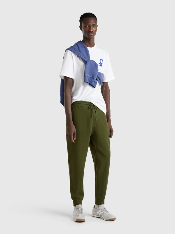 Pantalon de jogging en molleton de coton  Homme