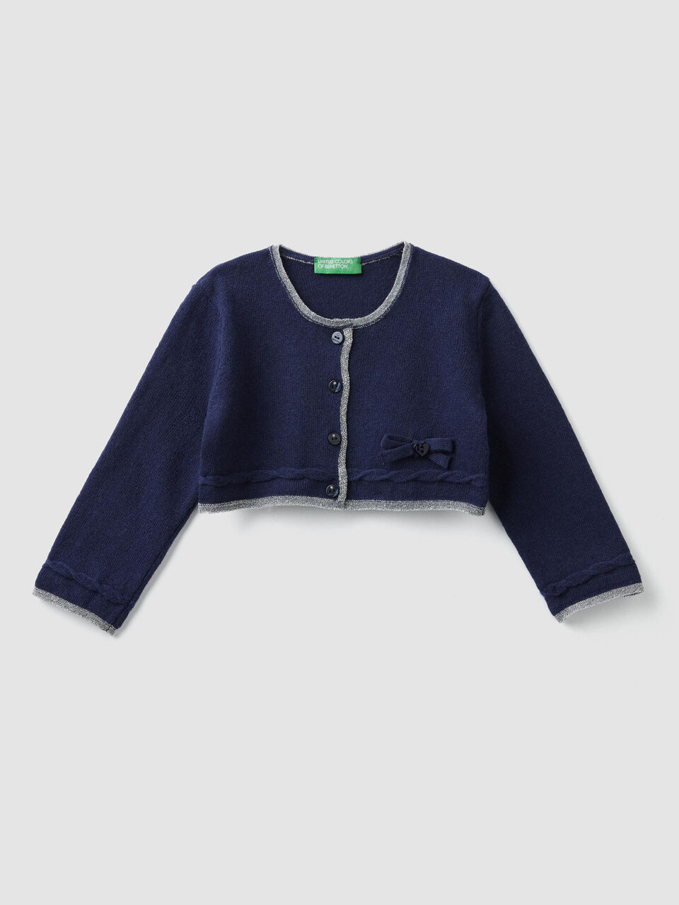 Gilet court avec lurex image number 1