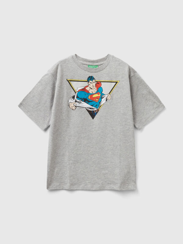T-shirt ©&™ DC Comics Superman gris chiné Garçon