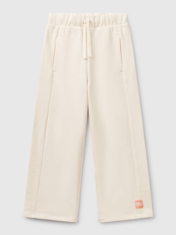 Pantalon polaire coupe large Filles