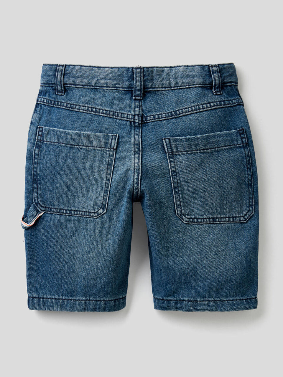 Bermuda en denim de 100% coton image number 2