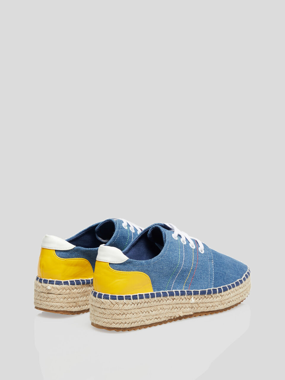 Sneakers avec détails en corde image number 2