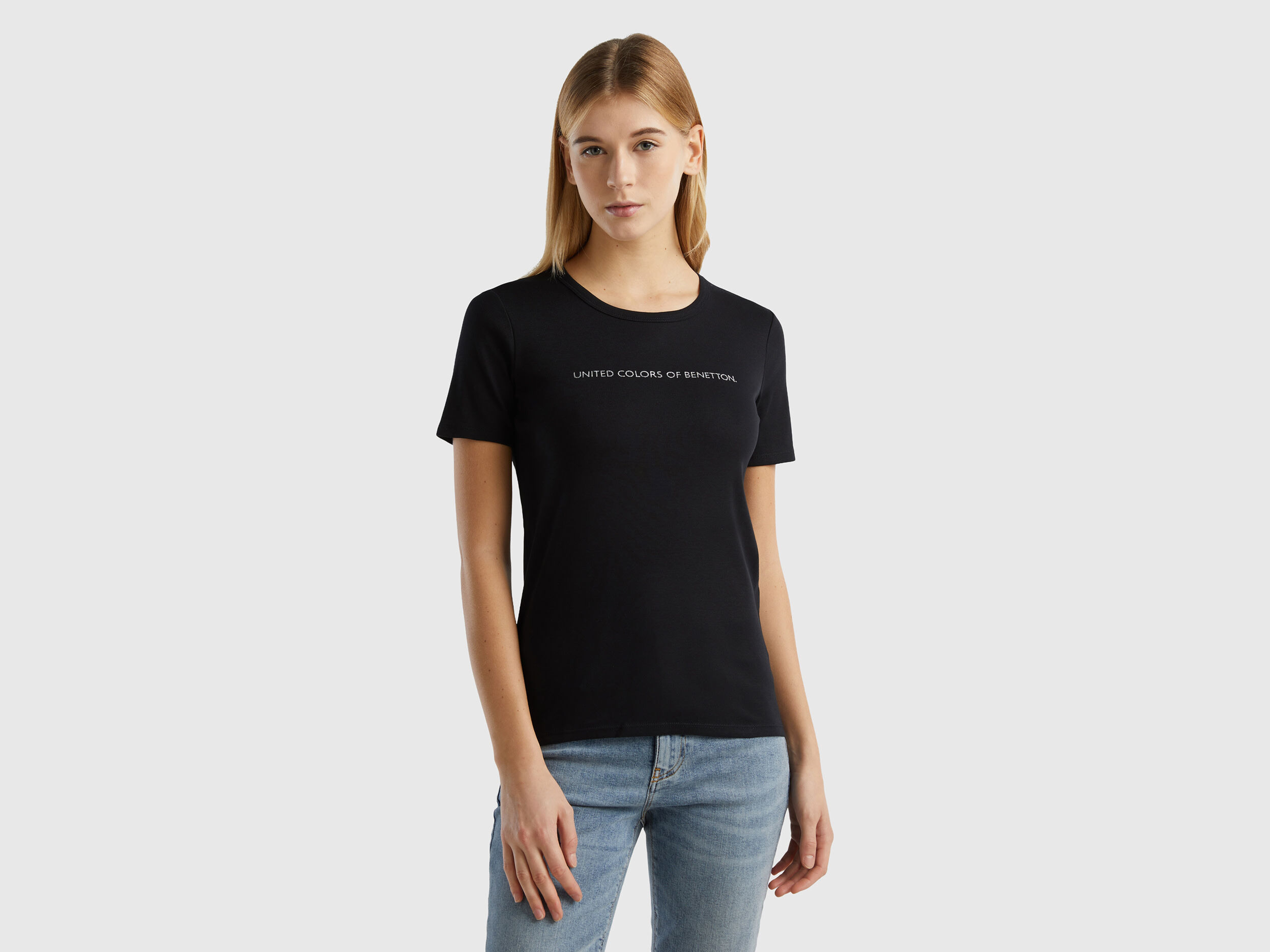 Tee shirt femme best sale benetton