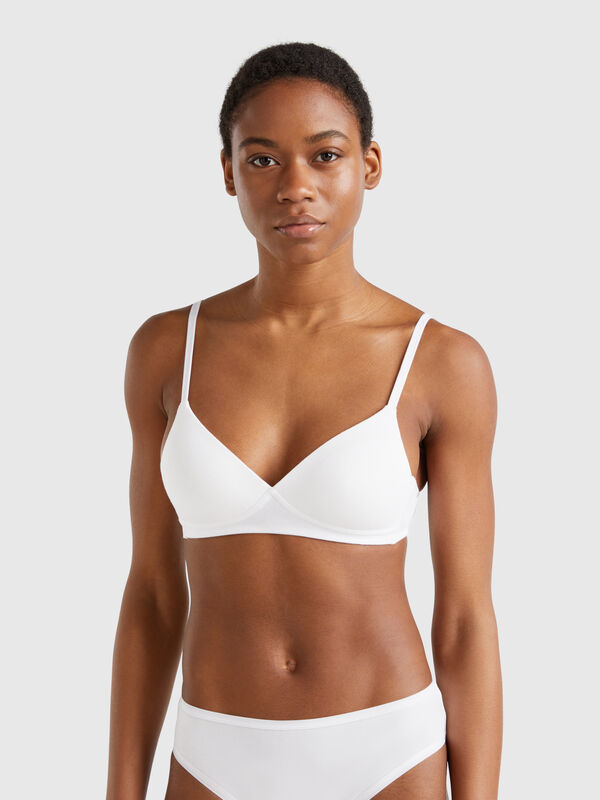 Soutien-gorge rembourré en coton  Femme