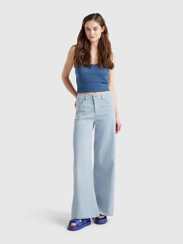 Pantalon coupe large Femme