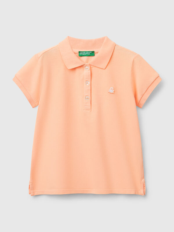 Polo à manches courtes en coton  Filles