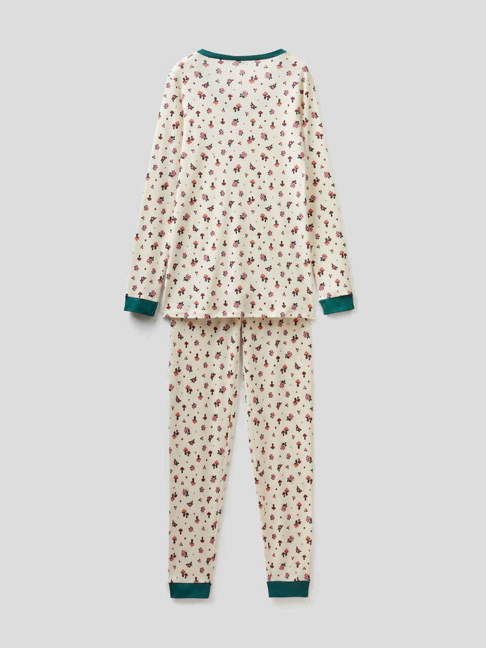 Pyjama à motif en 100% coton image number 2