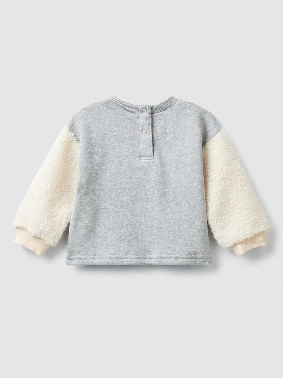 Sweat avec manches en polaire image number 2
