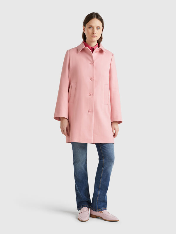 Manteau en viscose mélangée Femme