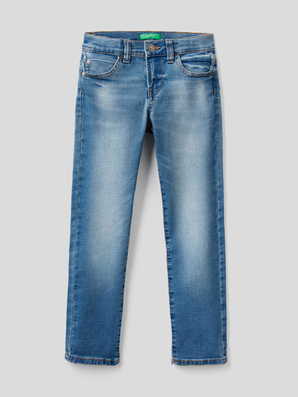 Jeans cinq poches coupe slim image number 1