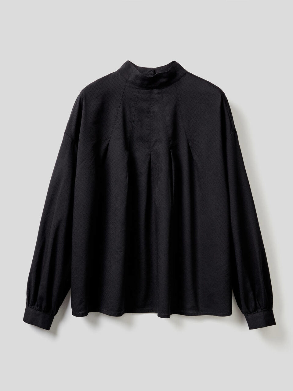 Blouse avec col montant image number 1