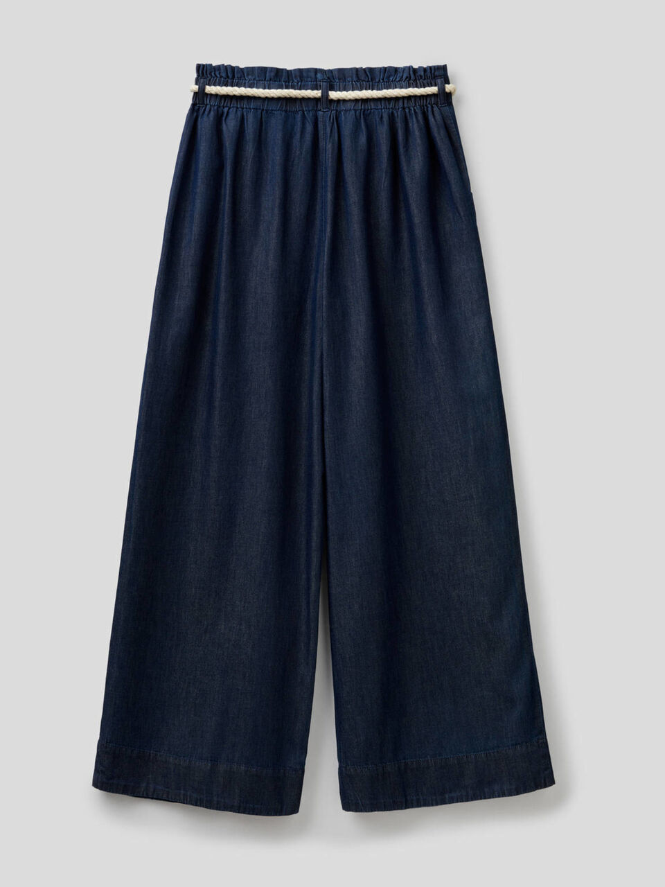 Pantalon palazzo avec ceinture image number 2