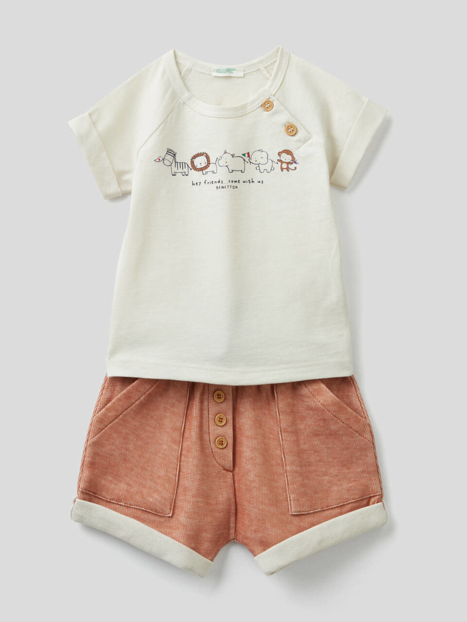 Ensemble t-shirt et short image number 1