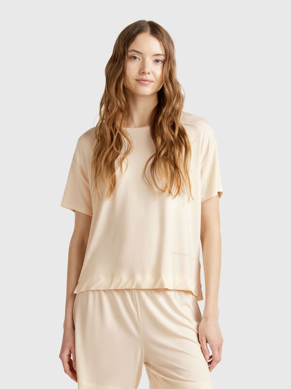 T-shirt en Modal® Extensible Femme