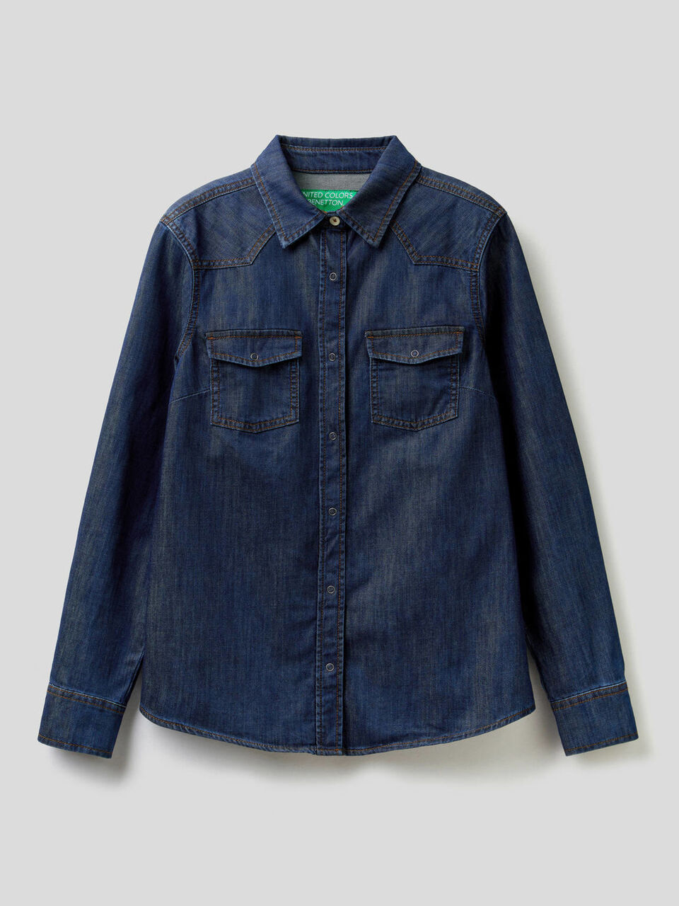 Chemise en jeans style western image number 1