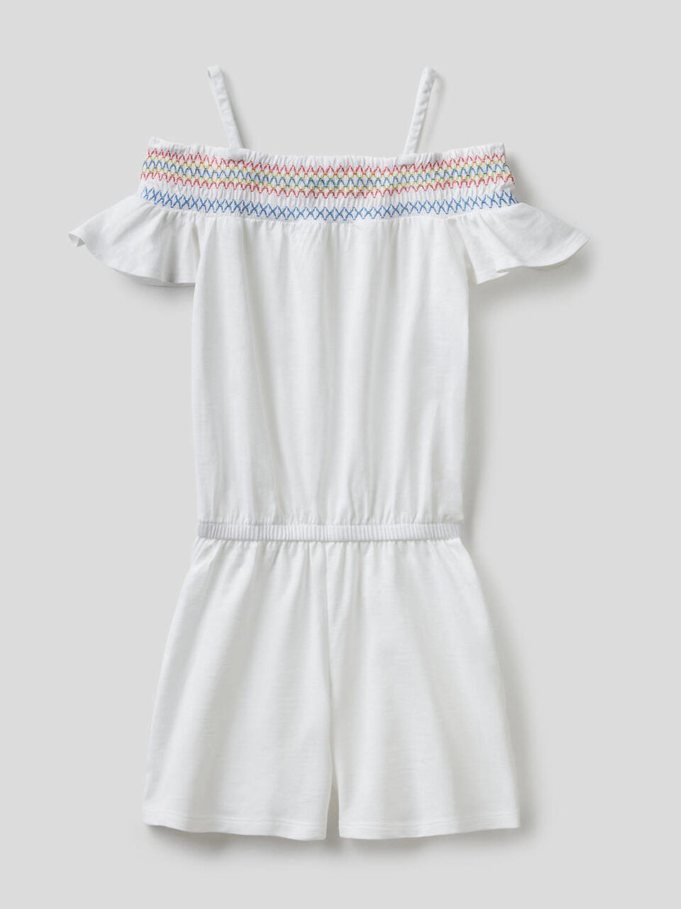Combi-short avec épaules dénudées image number 1