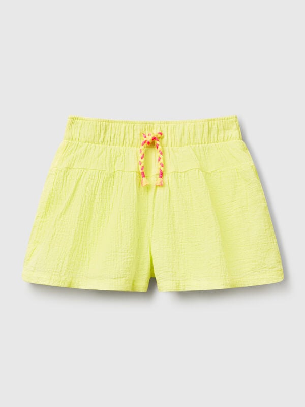 Short léger avec cordon de serrage Filles