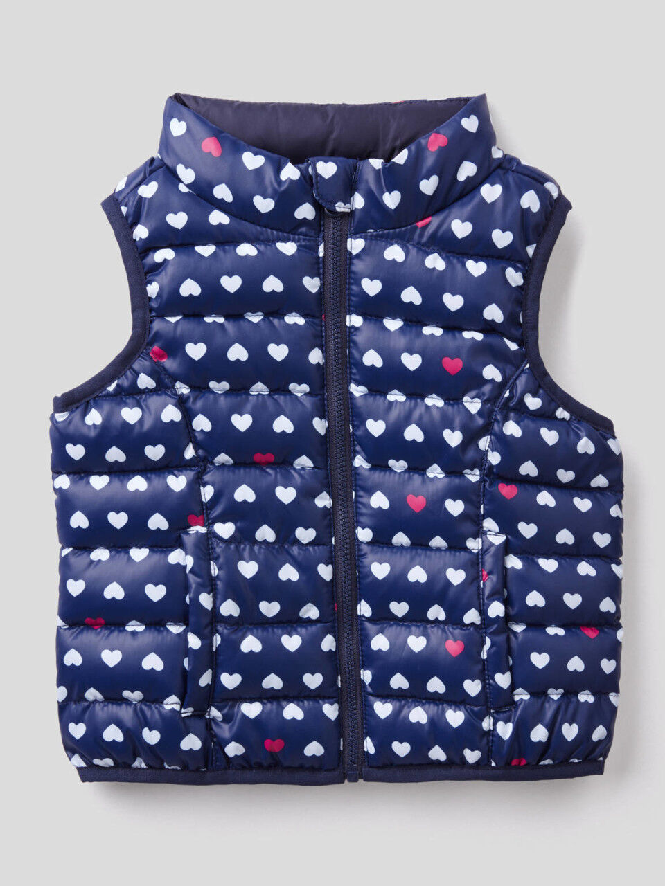 Doudounes Sans Manches Bebe Fille Collection 21 Benetton