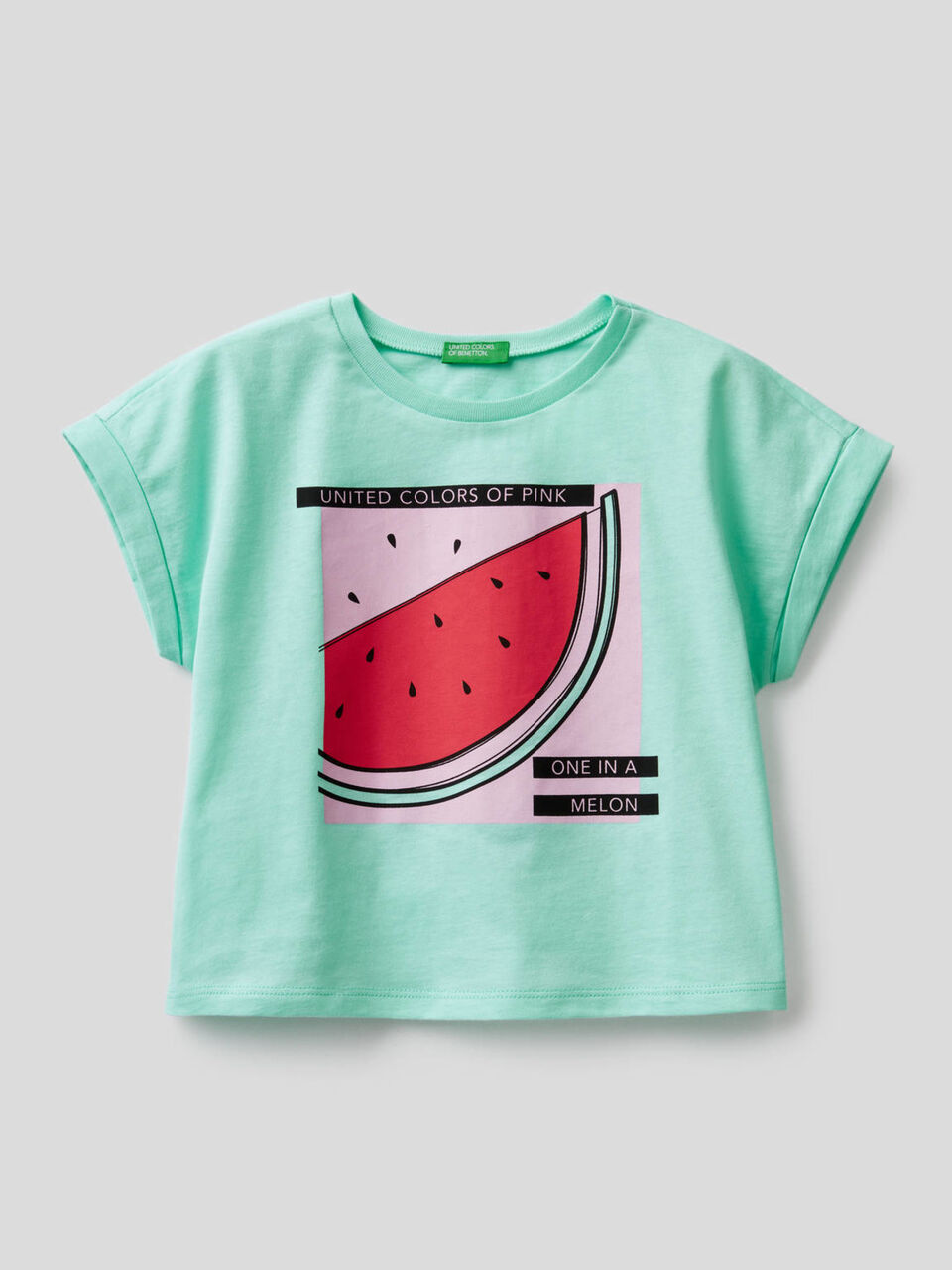 T-shirt boxy avec imprimé image number 1