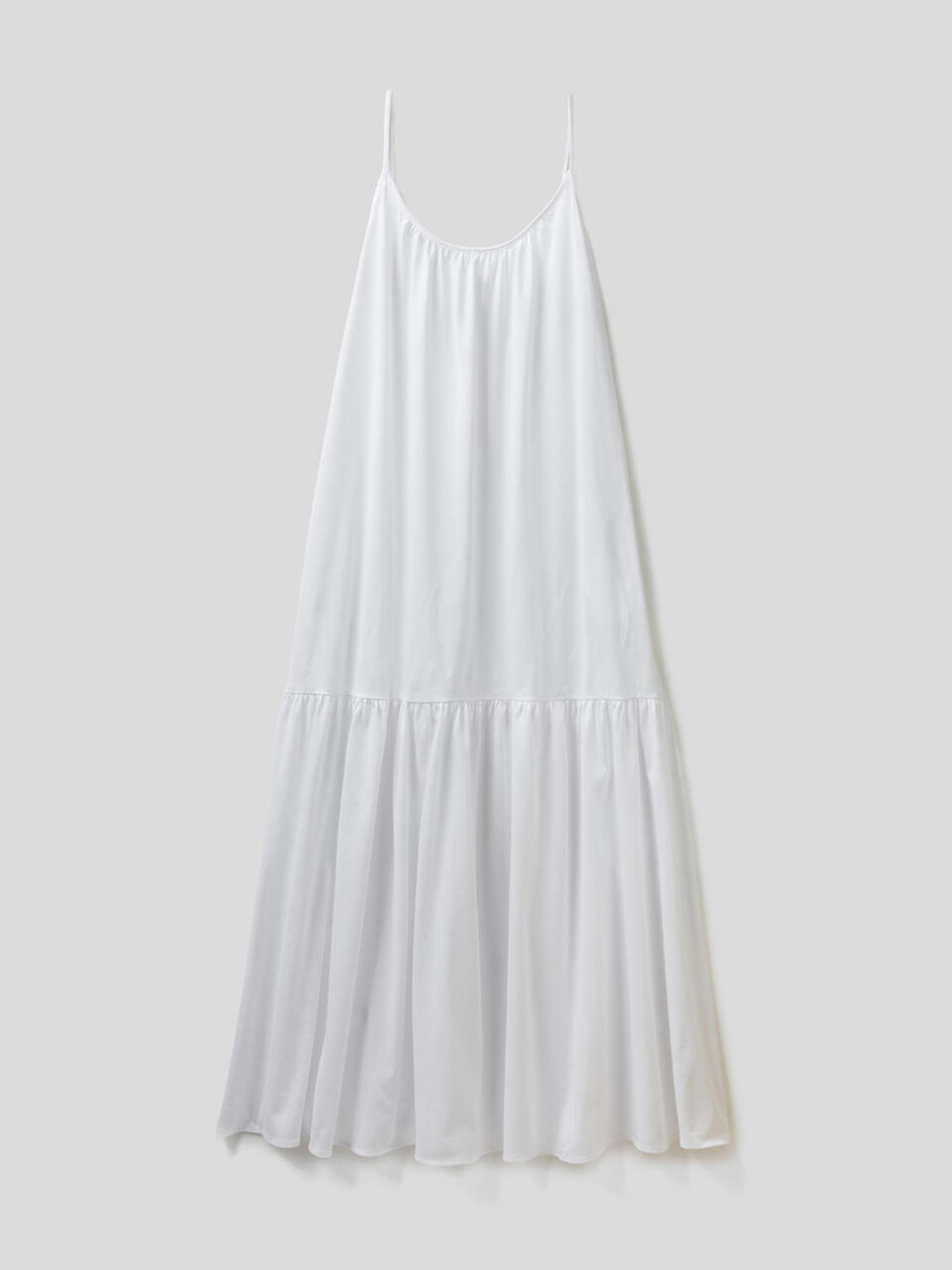 Grande robe à bretelles en 100% coton image number 1