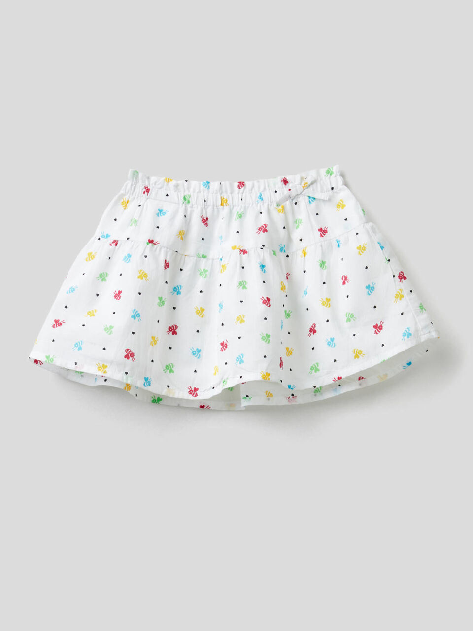 Jupette imprimée en 100% coton image number 1