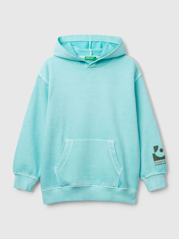 Sweat oversize avec imprimé Garçon