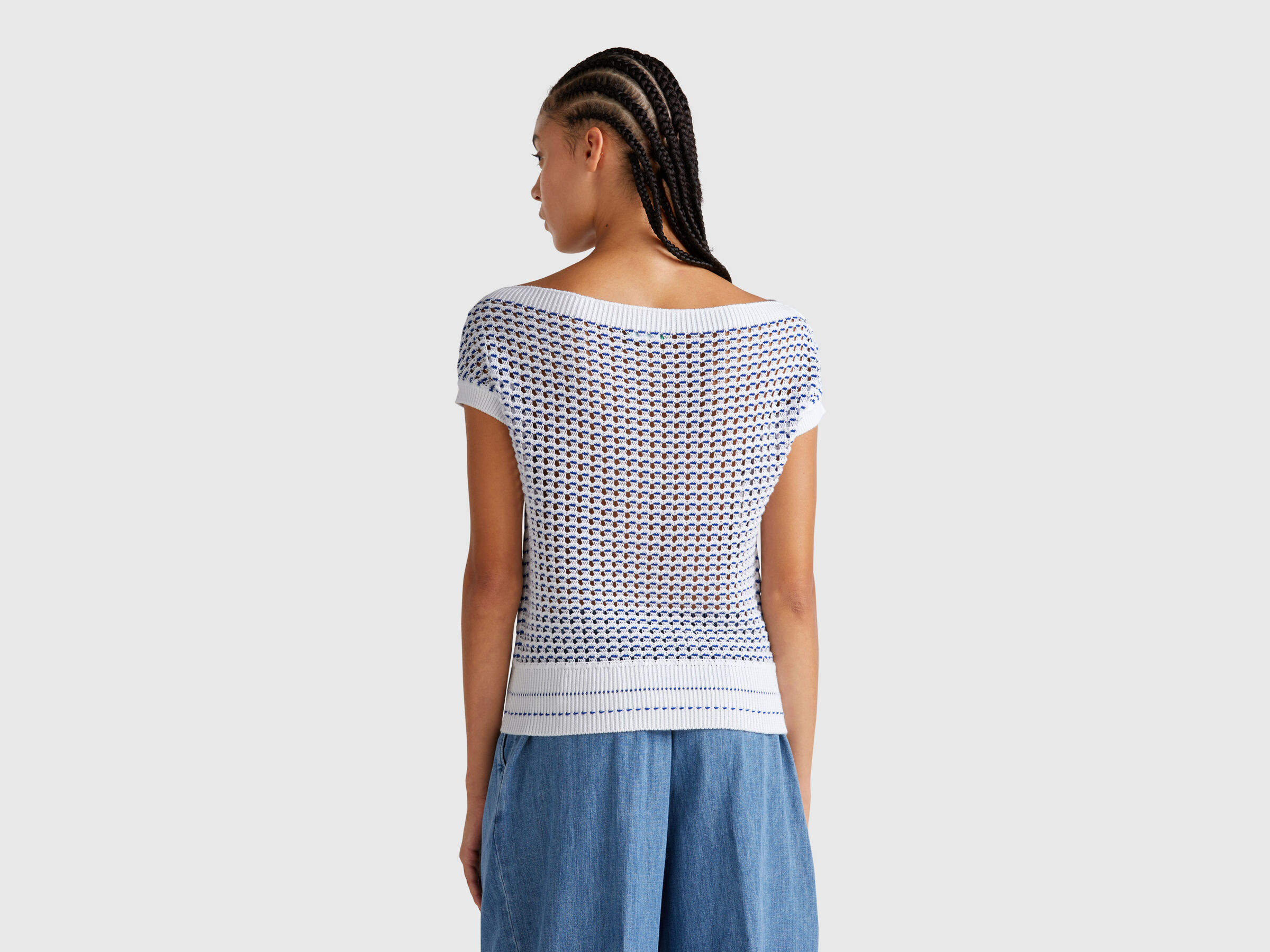 BOAT-NECK SWEATER. Femme image number 1