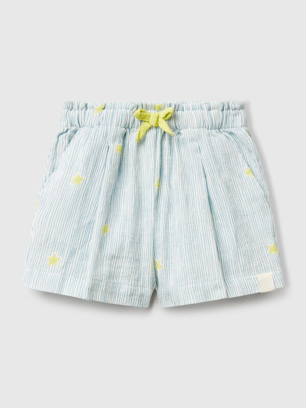 Pantalon court avec étoiles Naissancede