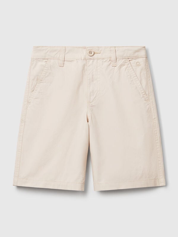 Bermuda en pur coton Garçon
