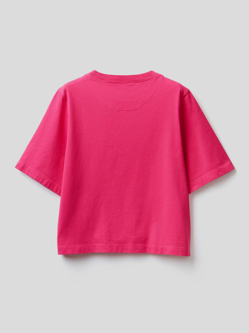 T-shirt coupe boxy 100% coton image number 2