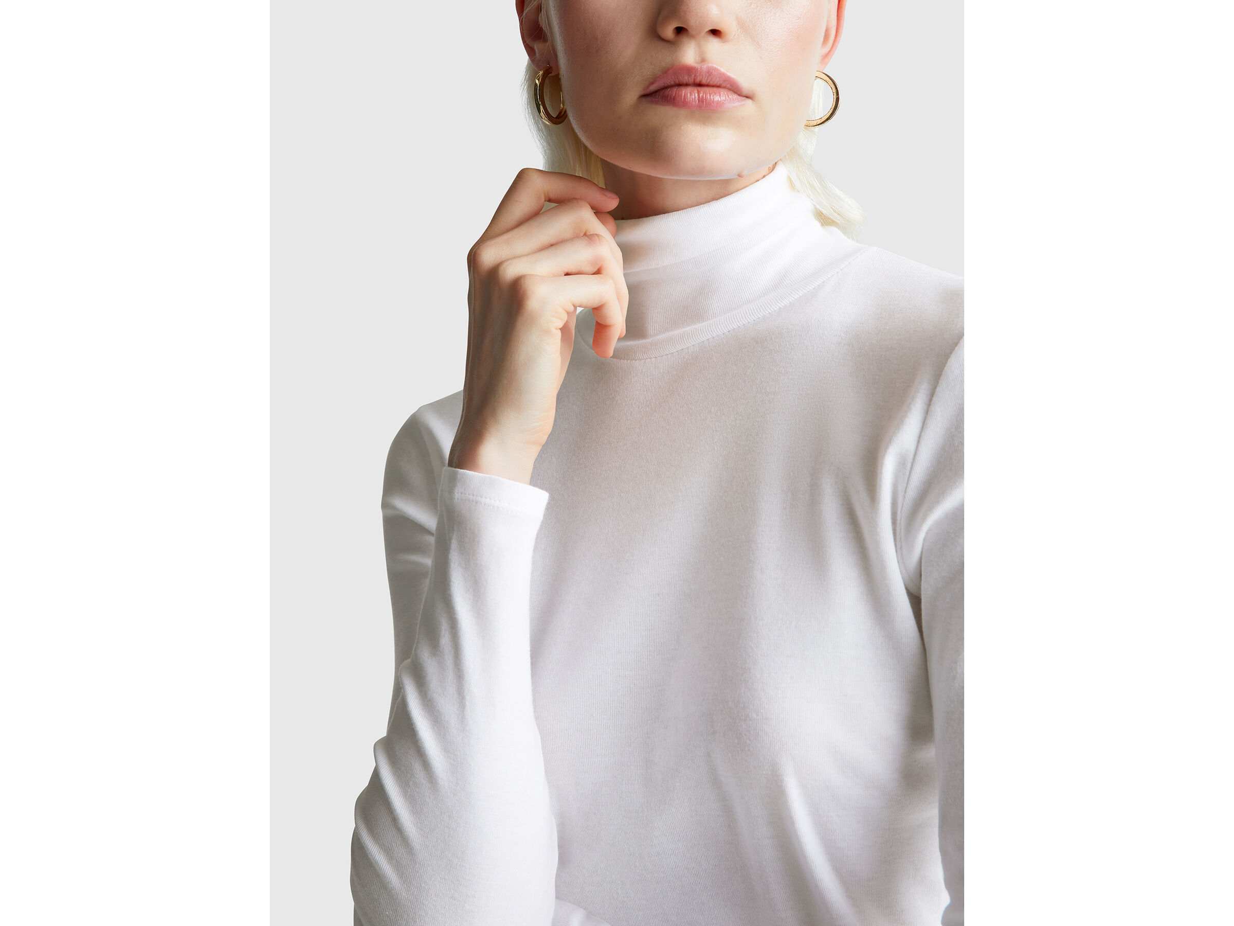 TURTLE NECK SWEATER Femme image number 3