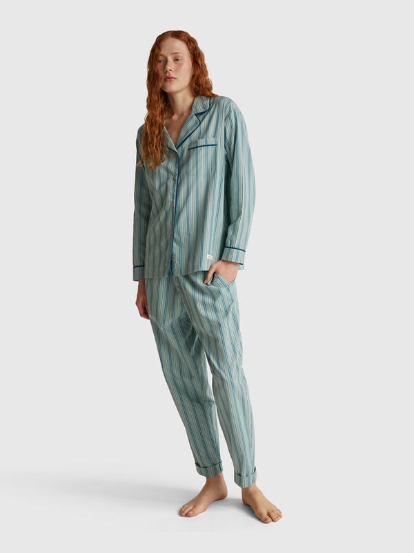 Pantalon rayé Femme