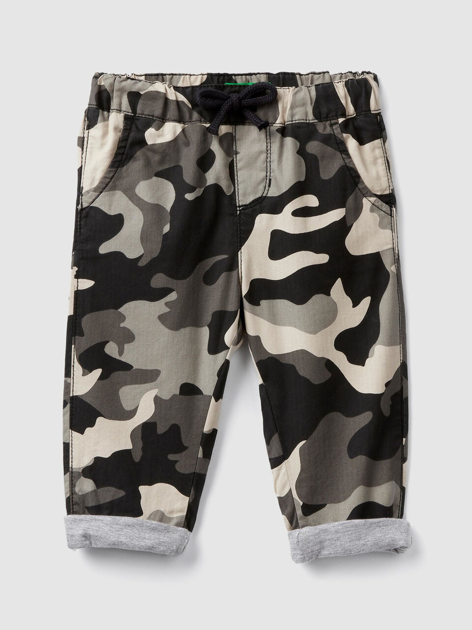 Pantalon imprimé camouflage image number 1