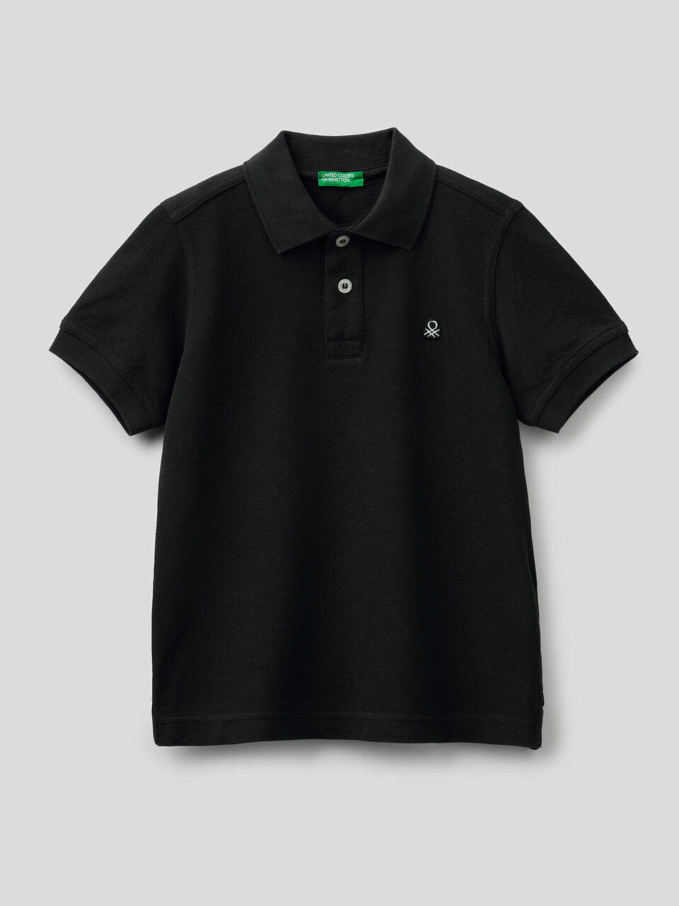 Polo en pur coton piqué image number 1