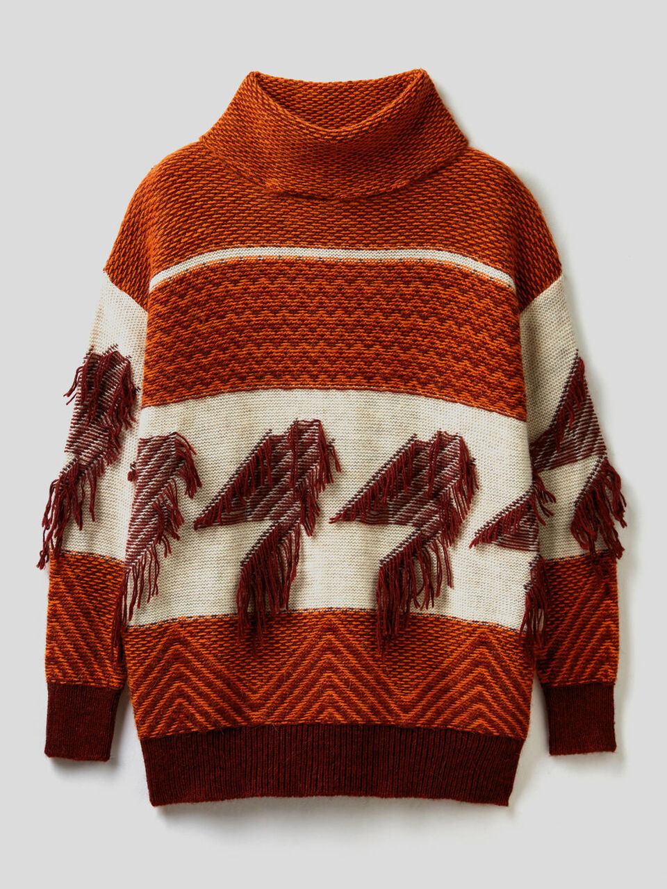 Pull maille jacquard image number 1