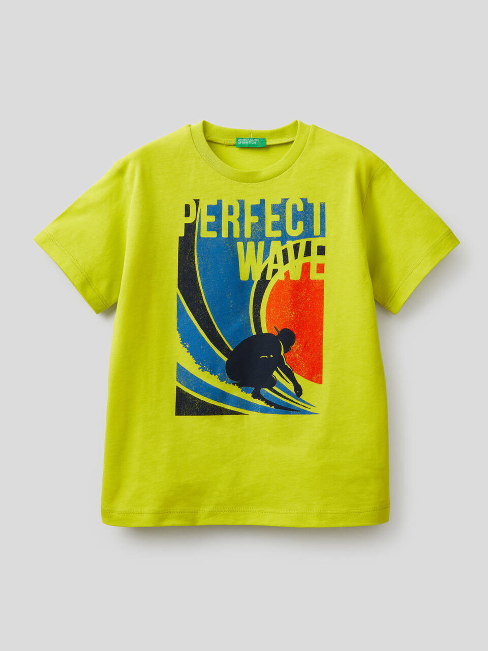 T-shirt en pur coton avec imprimé image number 1