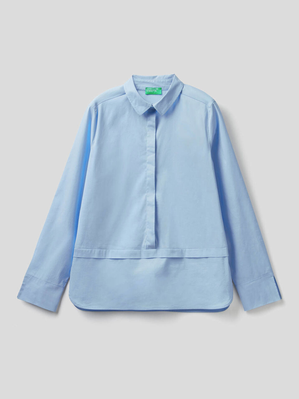 Chemise avec col et fentes image number 1
