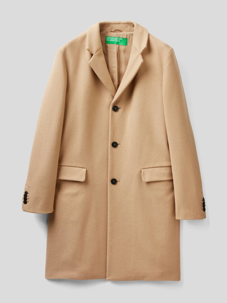Manteau élégant en mélange de laine image number 1