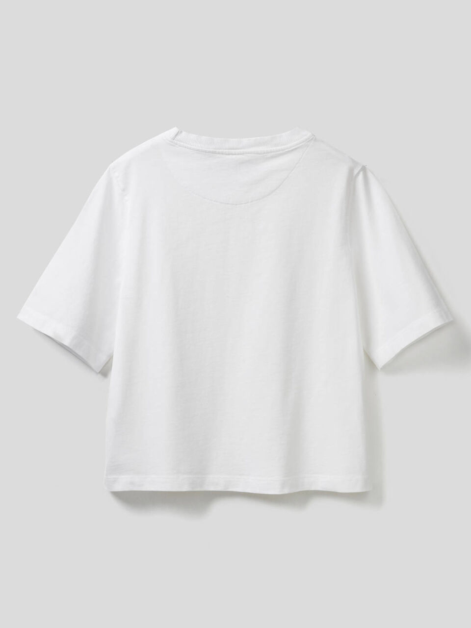 T-shirt coupe boxy 100% coton image number 2
