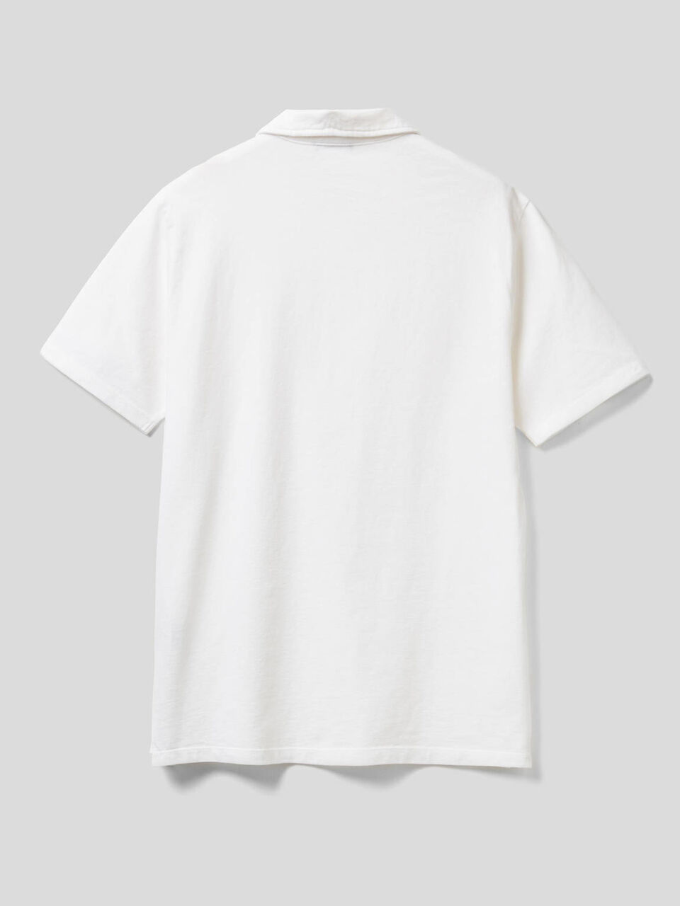 Polo uni en pur coton image number 2