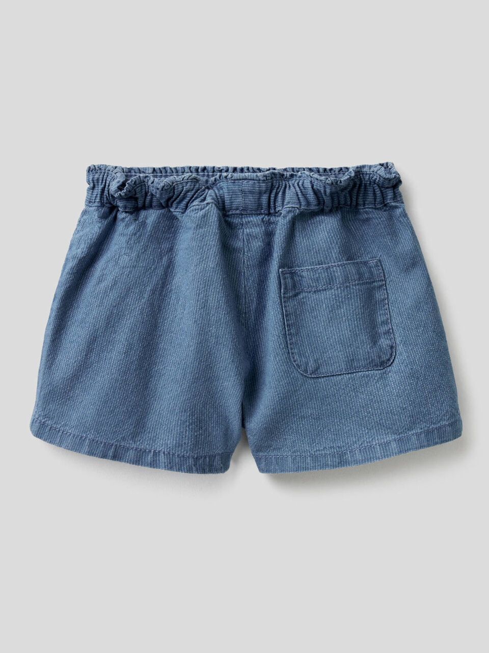 Short en denim rayé image number 2
