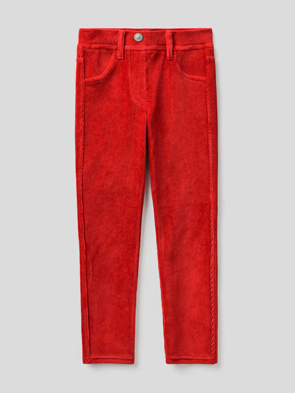 Pantalon super skinny en velours image number 1
